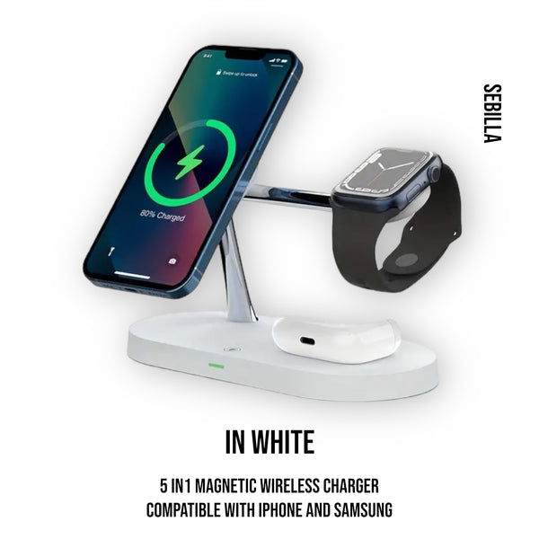 Charging station White